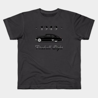 1949 Fireball Eight - silver details Kids T-Shirt